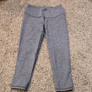 Victoria's Secret Heather Gray Capri Leggings